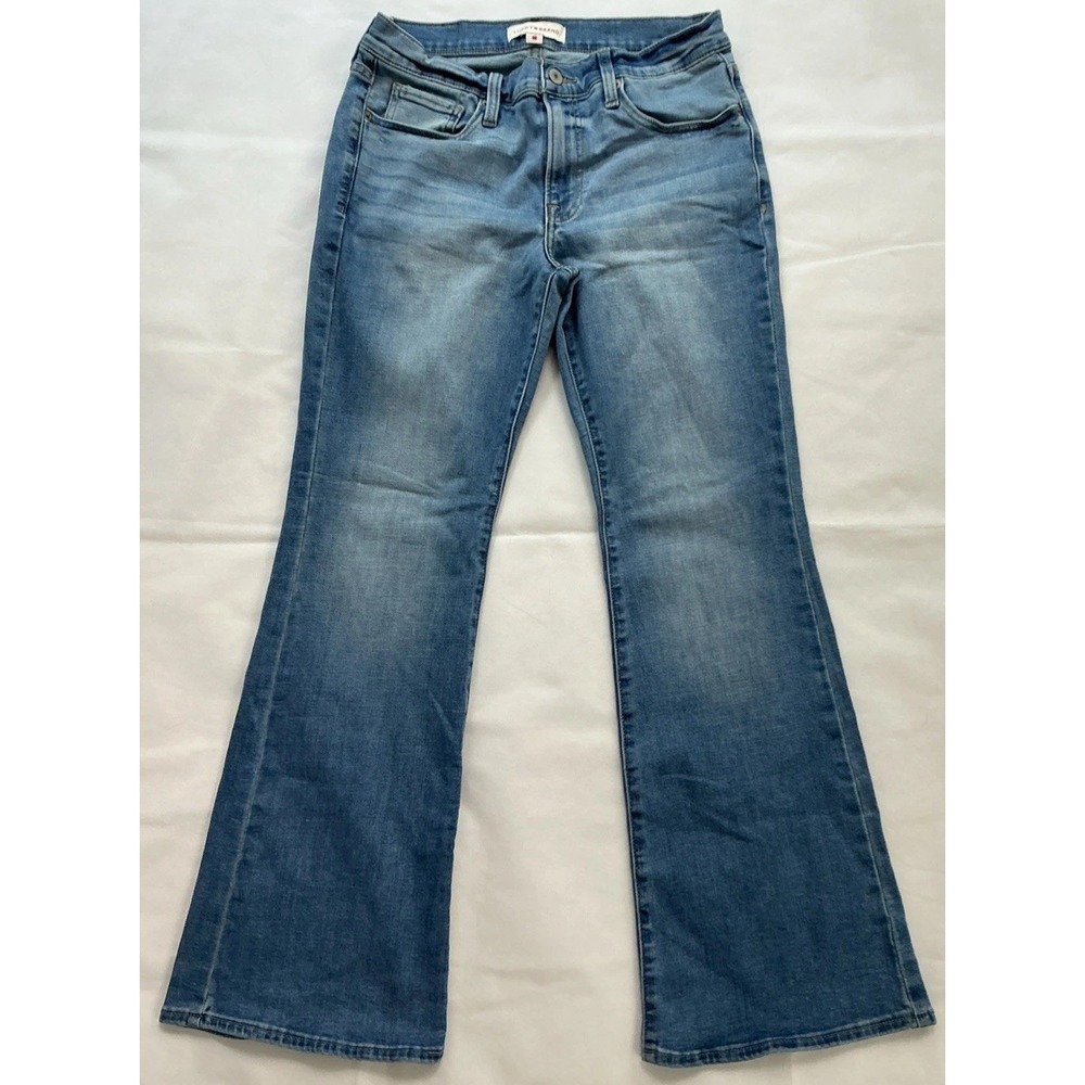 Lucky Brand Sweet Mid Rise Flare Jeans Womens 10/30 Blue Light Wash Slim Denim